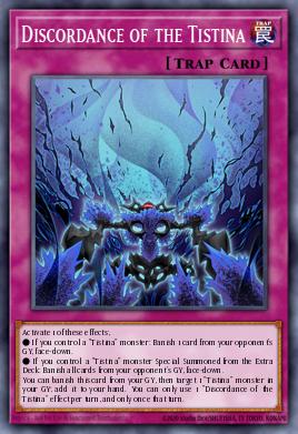 Discordance of the Tistina Yu-Gi-Oh card