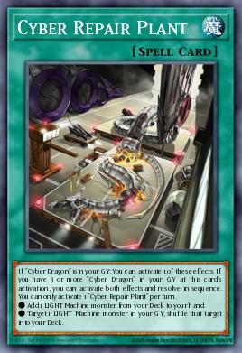 Cyber Repair Plant Yu-Gi-Oh card
