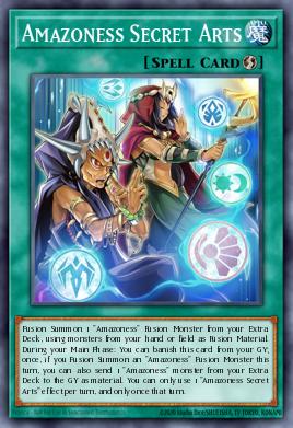 Amazoness Secret Arts Yu-Gi-Oh card