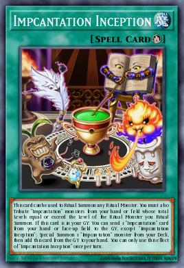 Impcantation Inception Yu-Gi-Oh card