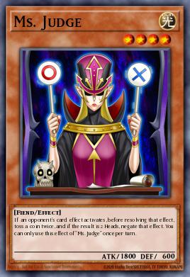 Ms. Judge Yu-Gi-Oh card