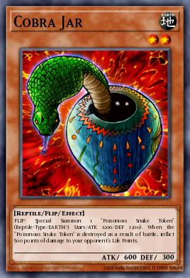 Cobra Jar Yu-Gi-Oh card