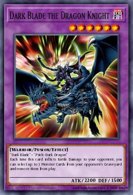 Dark Blade the Dragon Knight Yu-Gi-Oh card