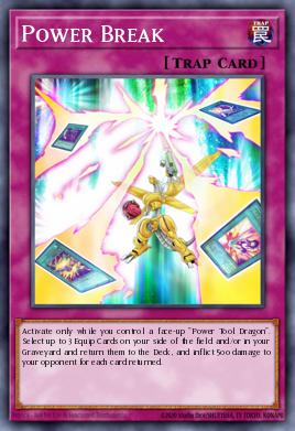 Power Break Yu-Gi-Oh card