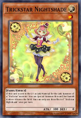 Trickstar Nightshade Yu-Gi-Oh card