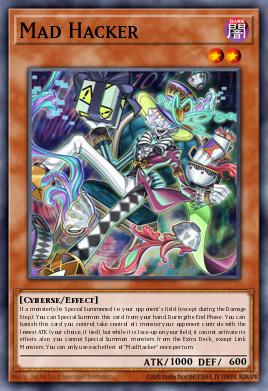 Mad Hacker Yu-Gi-Oh card