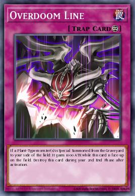 Overdoom Line Yu-Gi-Oh card