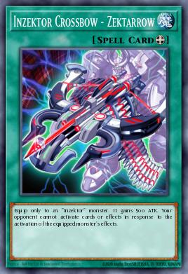 Inzektor Crossbow - Zektarrow Yu-Gi-Oh card