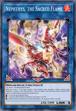 Nephthys, the Sacred Flame Yu-Gi-Oh card