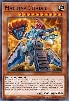 Machina Citadel Yu-Gi-Oh card