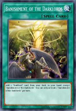 Banishment of the Darklords Yu-Gi-Oh card