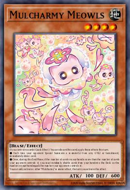 Mulcharmy Meowls Yu-Gi-Oh card