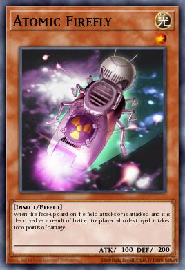 Atomic Firefly Yu-Gi-Oh card