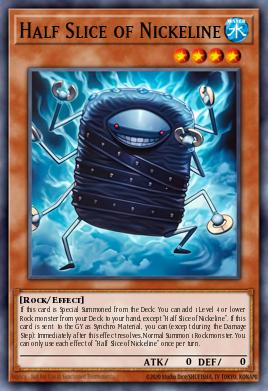 Half Slice of Nickeline Yu-Gi-Oh card