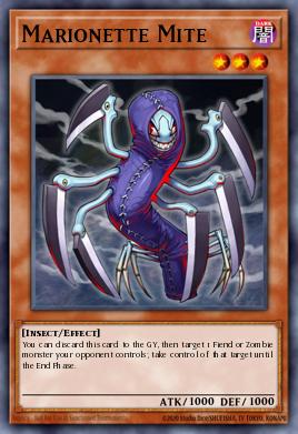 Marionette Mite Yu-Gi-Oh card