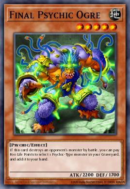 Final Psychic Ogre Yu-Gi-Oh card
