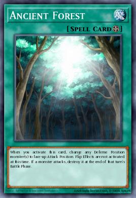 Ancient Forest Yu-Gi-Oh card