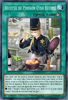 Recipe Yu-Gi-Oh archetype