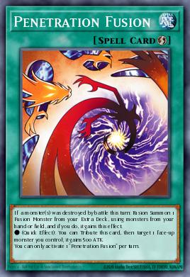 Penetration Fusion Yu-Gi-Oh card
