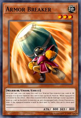 Armor Breaker Yu-Gi-Oh card