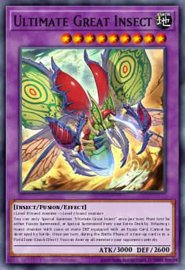 Ultimate Great Insect Yu-Gi-Oh card
