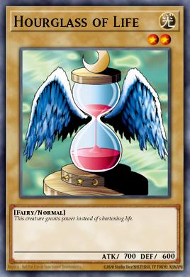 Hourglass of Life Yu-Gi-Oh card