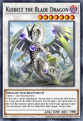 Kuibelt the Blade Dragon Yu-Gi-Oh card