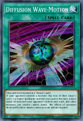 Diffusion Wave-Motion Yu-Gi-Oh card