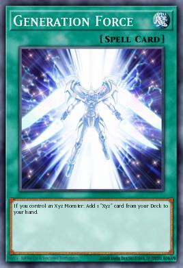 Generation Force Yu-Gi-Oh card