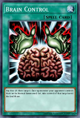Brain Control Yu-Gi-Oh card