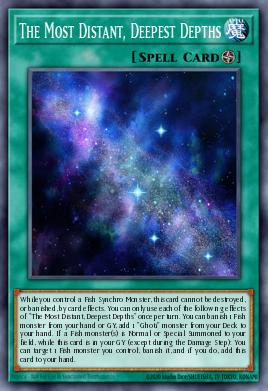 The Most Distant, Deepest Depths Yu-Gi-Oh card