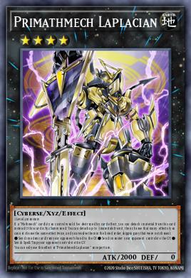 Primathmech Laplacian Yu-Gi-Oh card