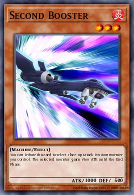 Second Booster Yu-Gi-Oh card