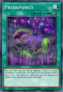 Predaponics Yu-Gi-Oh card