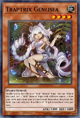 Traptrix Genlisea Yu-Gi-Oh card
