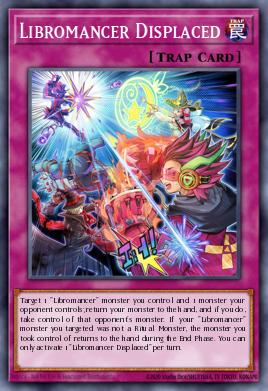 Libromancer Displaced Yu-Gi-Oh card