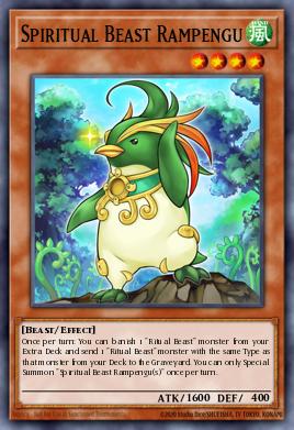 Spiritual Beast Rampengu Yu-Gi-Oh card