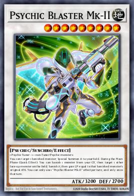 Psychic Blaster Mk-II Yu-Gi-Oh card