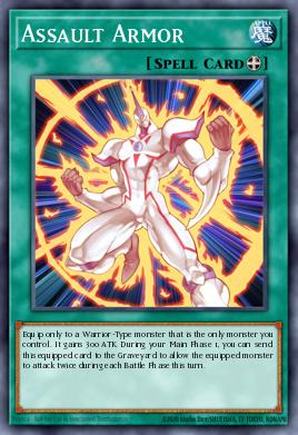Assault Armor Yu-Gi-Oh card