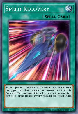 Speed Recovery Yu-Gi-Oh card