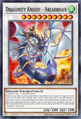 Dragunity Knight - Areadbhair Yu-Gi-Oh card
