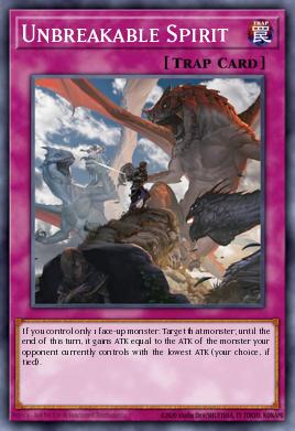 Unbreakable Spirit Yu-Gi-Oh card