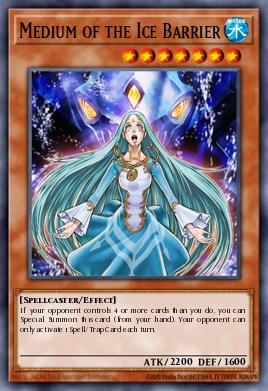 Medium of the Ice Barrier Yu-Gi-Oh card