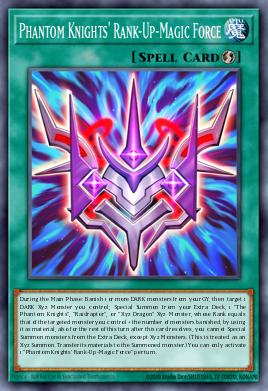Phantom Knights' Rank-Up-Magic Force Yu-Gi-Oh card
