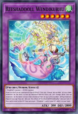 Reeshaddoll Wendikurhu Yu-Gi-Oh card