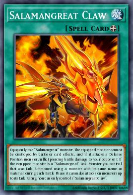 Salamangreat Claw Yu-Gi-Oh card
