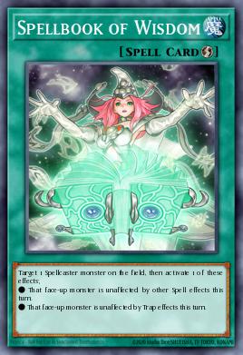 Spellbook of Wisdom Yu-Gi-Oh card