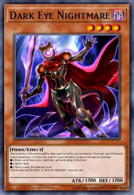 Dark Eye Nightmare Yu-Gi-Oh card