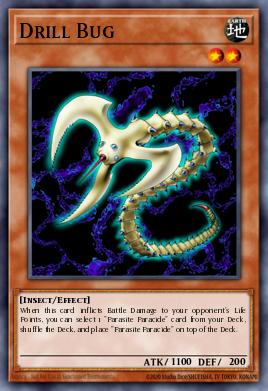 Drill Bug Yu-Gi-Oh card