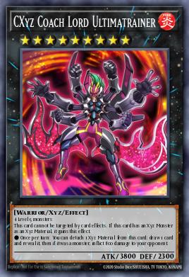 CXyz Coach Lord Ultimatrainer Yu-Gi-Oh card